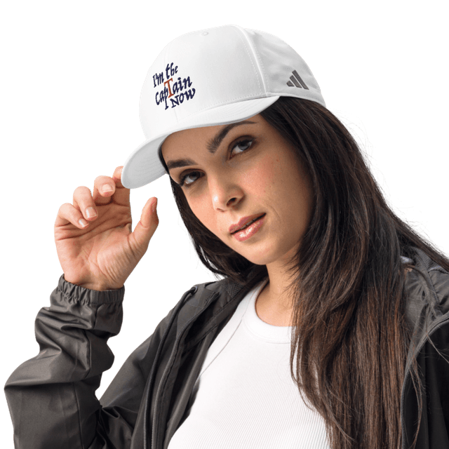 One style Unisex "I'm your Captain now" adidas performance cap